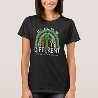 It's Ok To Be Different Bone Marrow Donor Awarenes T-Shirt