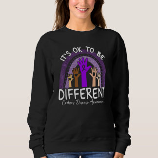 It's Ok To Be Different Crohnu2019s Disease Awaren Sweatshirt