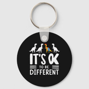 Its Ok To Be Different Dinosaur Autism Awareness K Key Ring