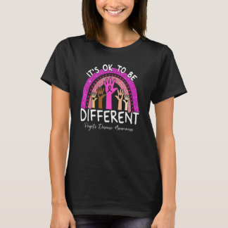 It's Ok To Be Different Pagetu2019s Disease Awaren T-Shirt