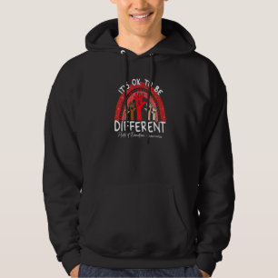 It's Ok To Be Different Platelet Donation Awarenes Hoodie