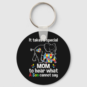It's Ok To Be Different Reindeer Christmas Autism  Key Ring