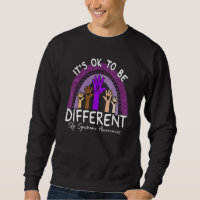 It's Ok To Be Different Sly Syndrome Awareness Pur