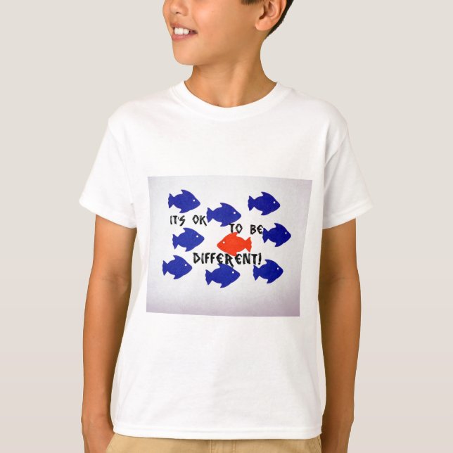 It's ok to be different! T-Shirt (Front)