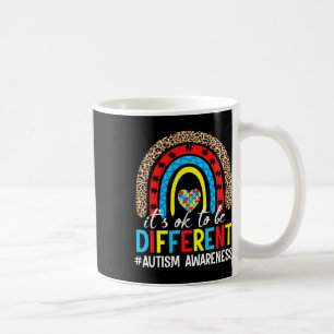 It's Ok To Be Diffrent Autism Autism Awareness Day Coffee Mug