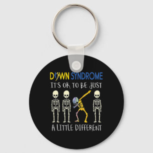 It's Ok To Be Just Little Different Down Syndrome Key Ring