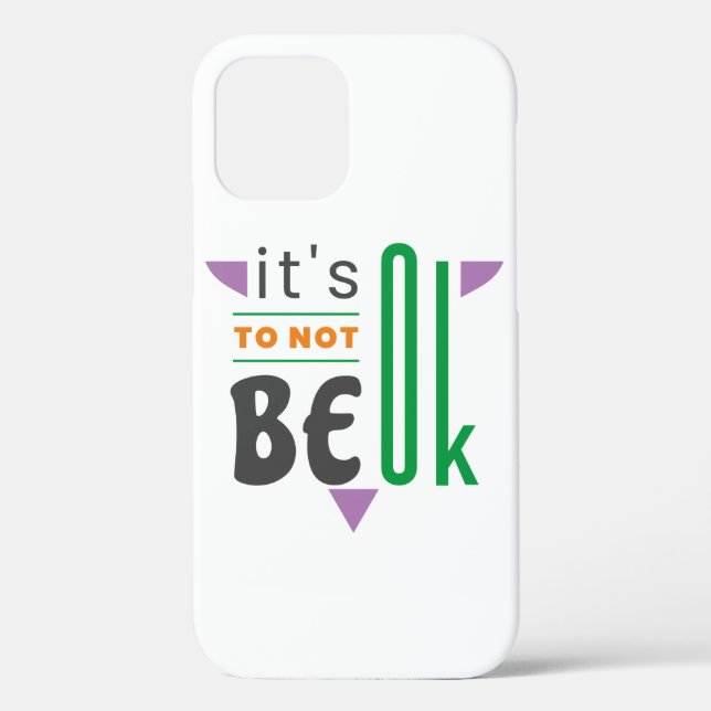 It's ok to not be ok Case-Mate iPhone case (Back)