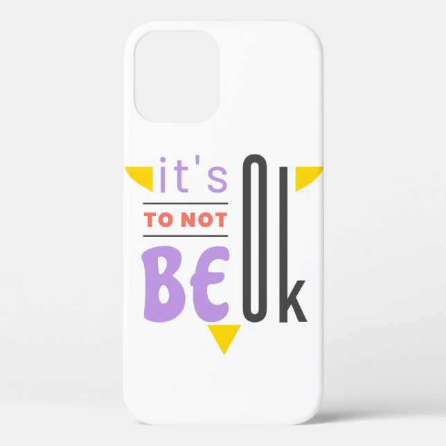 It's ok to not be ok Case-Mate iPhone case (Back)