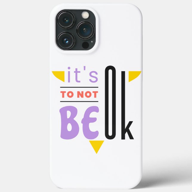 It's ok to not be ok Case-Mate iPhone case (Back)