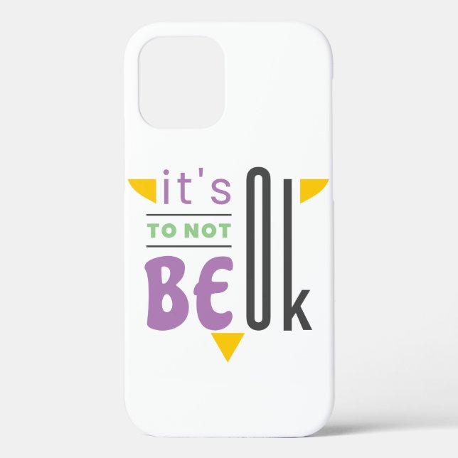 It's ok to not be ok Case-Mate iPhone case (Back)