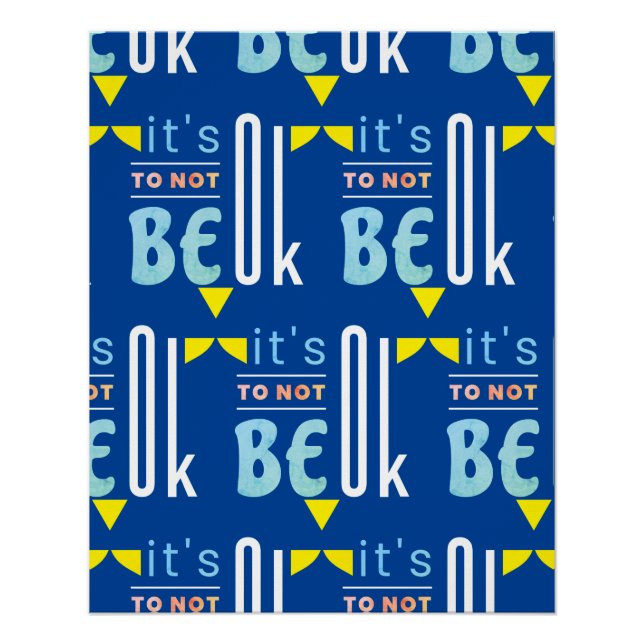It's OK to not be OK Poster (Front)
