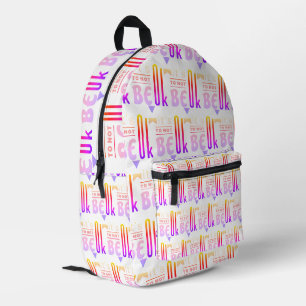It's OK to not be OK Printed Backpack