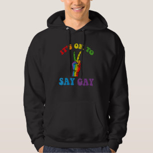 Its Ok To Say Gay  Florida Its Ok To Say Gay Lgbt  Hoodie