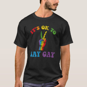 Its Ok To Say Gay Florida Its Ok To Say Gay Lgbt T-Shirt