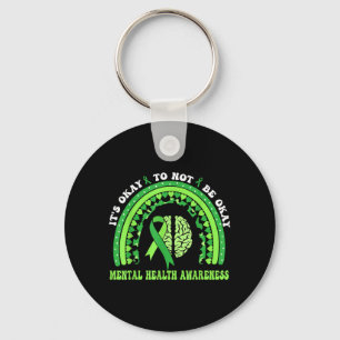 Its Okay Not to Be Okay Mental Health Awareness Key Ring