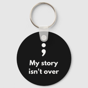 Its Okay Not To Be Okay Semicolon Mental Health Aw Key Ring