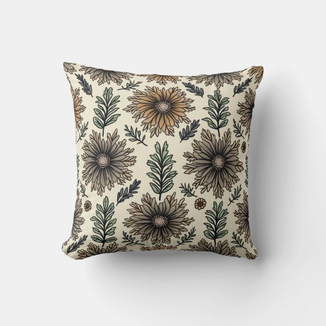 It's okay to be alone in the world cushion (Front)