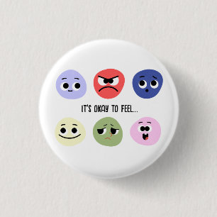 It's okay to have emption 3 cm round badge