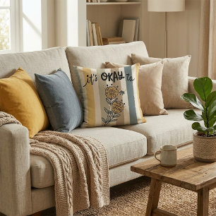 It's Okay To Make Mistakes Cushion