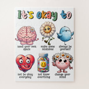It's Okay To Not Be Okay Jigsaw Puzzle