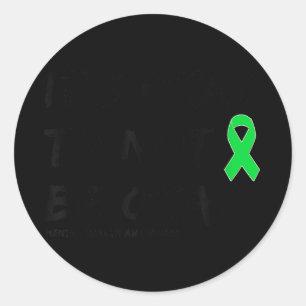 Its Okay To Not Be Okay Mental Health Awareness Classic Round Sticker