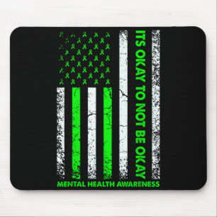 Its Okay To Not Be Okay Mental Health Awareness Mouse Pad