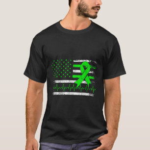 Its Okay To Not Be Okay Us Flag Mental Health Awar T-Shirt