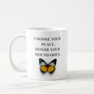 It's Okay to Say No Self Care Quote Coffee Mug