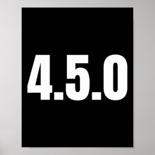 It's Okay Ukrainian Number Quote Ukraine Gift 4.5. Poster