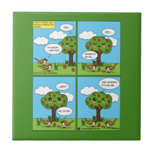 It's on Me... Comic Ceramic Tile