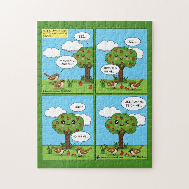 It's on Me... Comic Jigsaw Puzzle (Vertical)