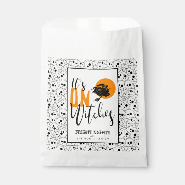 It's On Witches ID442 Favour Bag (Front)