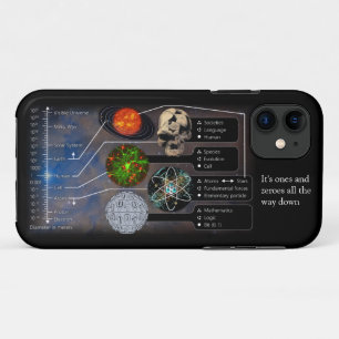 It's Ones and Zeroes All the Way Down iPhone 11 Case