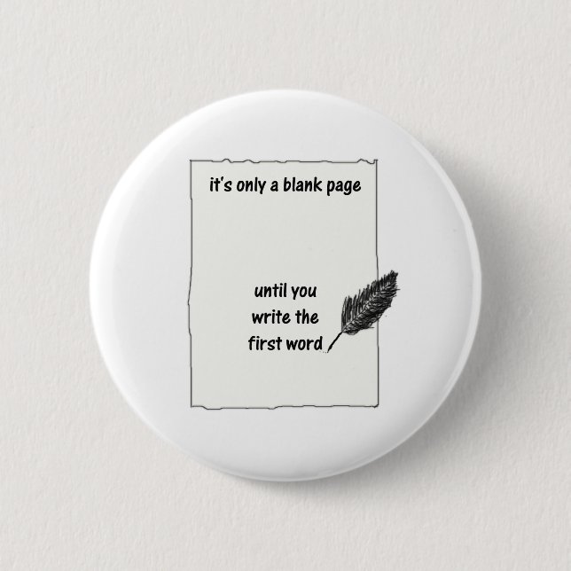 It's only a blank page... 6 cm round badge (Front)