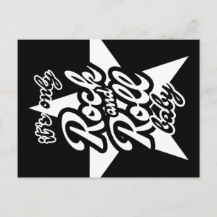 Its Only Rock and Roll Baby Postcard