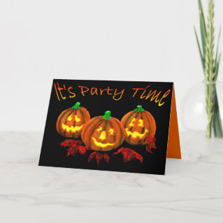 "It's Party Time" Card