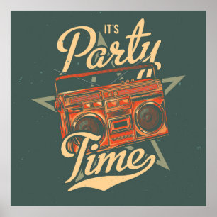 It's Party Time Poster