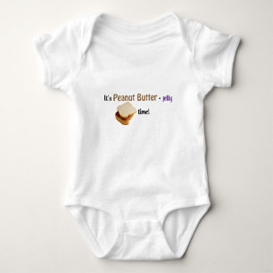 It's Peanut Butter-Jelly time! Baby Bodysuit