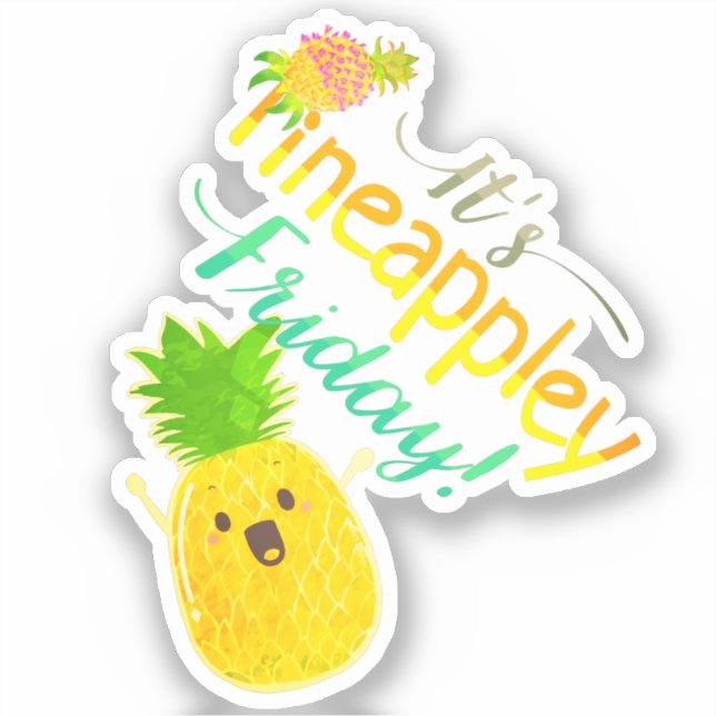 It's Pineappley Friday - Punny Garden (Front)