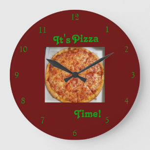 It's Pizza Time! Clock