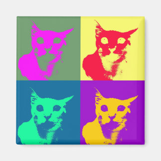 It's Pop-art Lance on a funky fridge magnet! Magnet