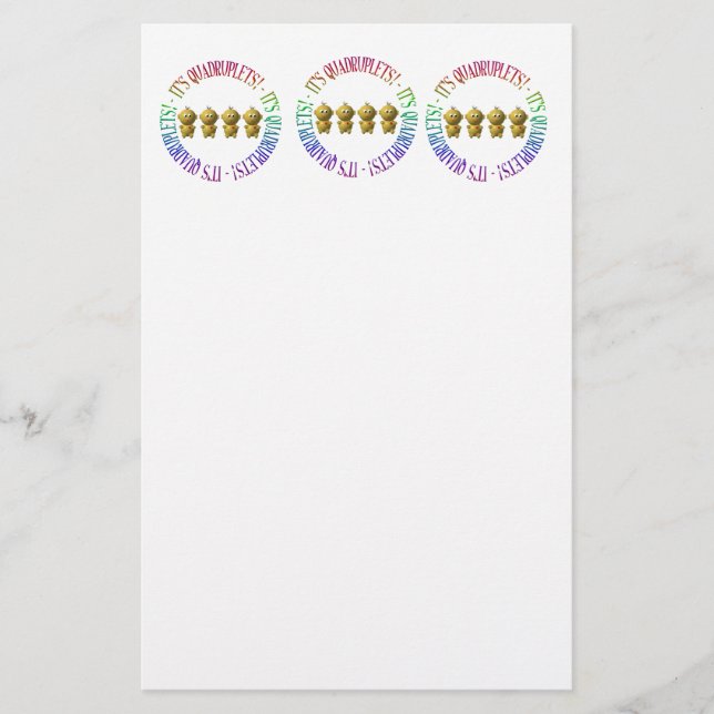 It's quadruplets! (Front)