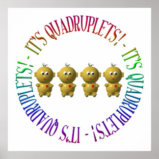 It's quadruplets! poster