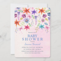 It's Raining Flowers Invitation