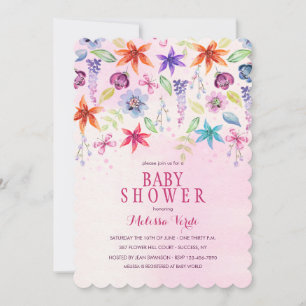It's Raining Flowers Invitation
