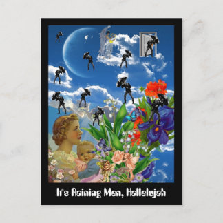 It's Raining Men, Hallelujah Postcard