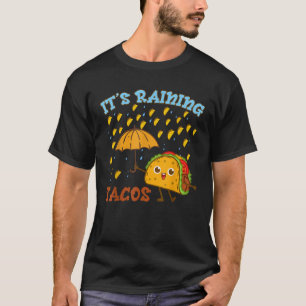 Its Raining Tacos Cinco De Mayo Funny Mexican Boy  T-Shirt