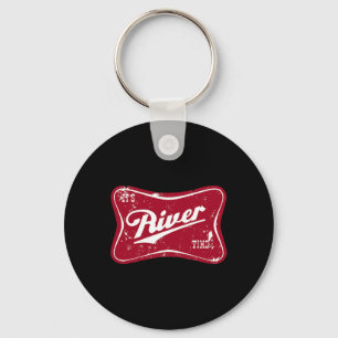 It's River Time Funny Fishing Key Ring