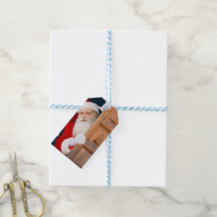 Its Santa Merry Christmas Name Gift Tags