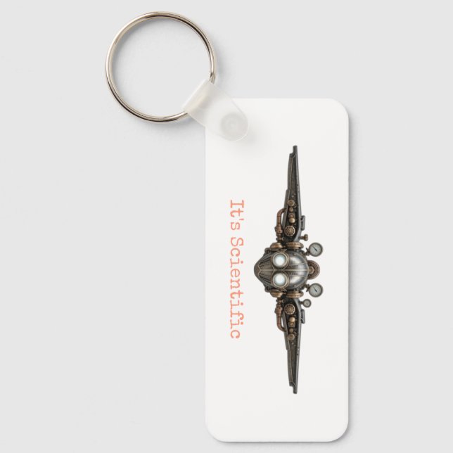 It's Scientific Keychain (aluminium)  (Front)